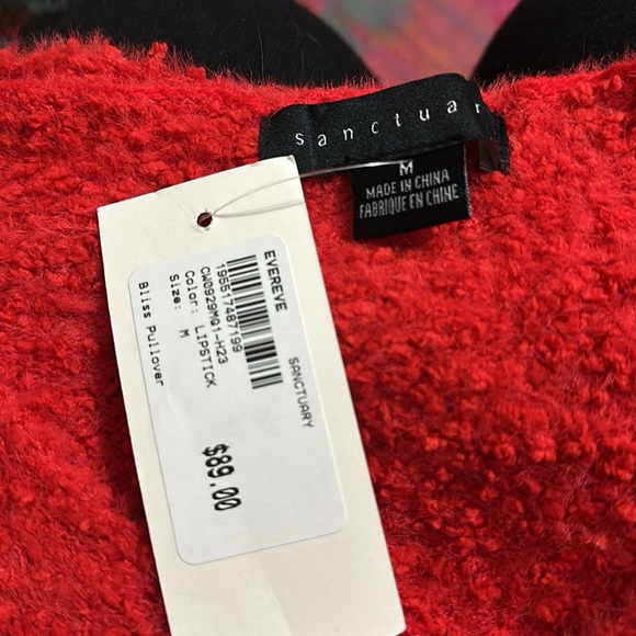 Sanctuary sweater size medium new with tag - Picture 2 of 2